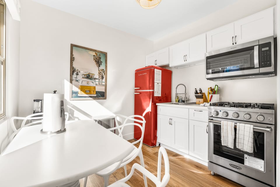 One of the 5 full kitchens.