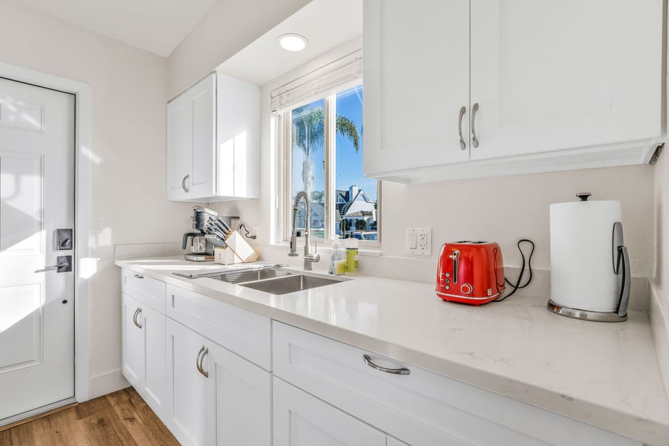 One of the 5 full kitchens.