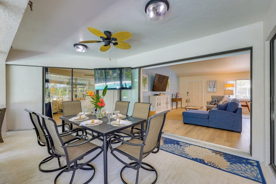 Covered Patio | Outdoor Dining