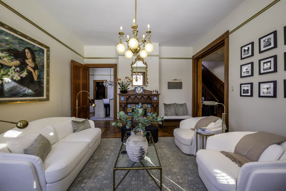 Dining Fireplace Wide Fireplace