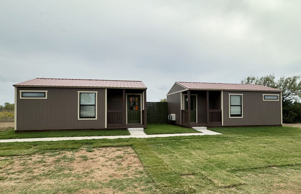 a bit more secluded than our other cabins and closer to the outdoor activities