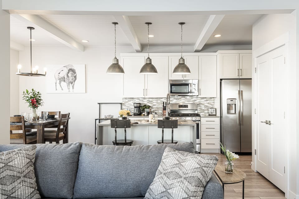 Open floor plan