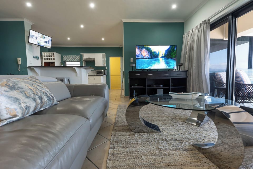 The living room 