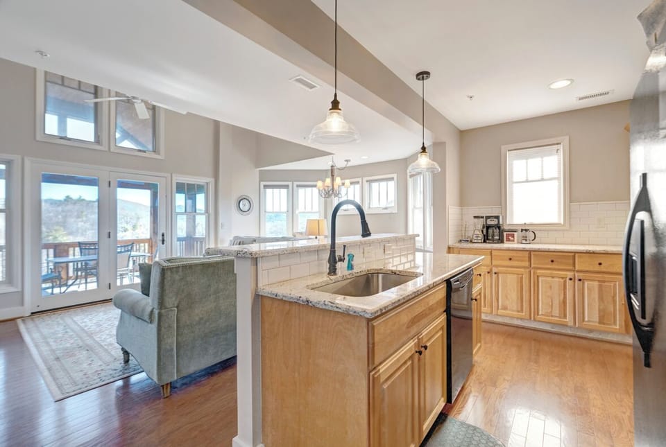 Kitchen--- Open Floor Plan