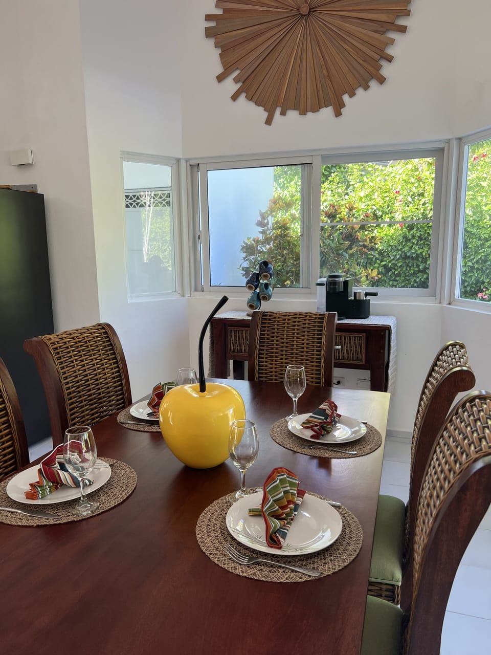 Large indoor dining area
