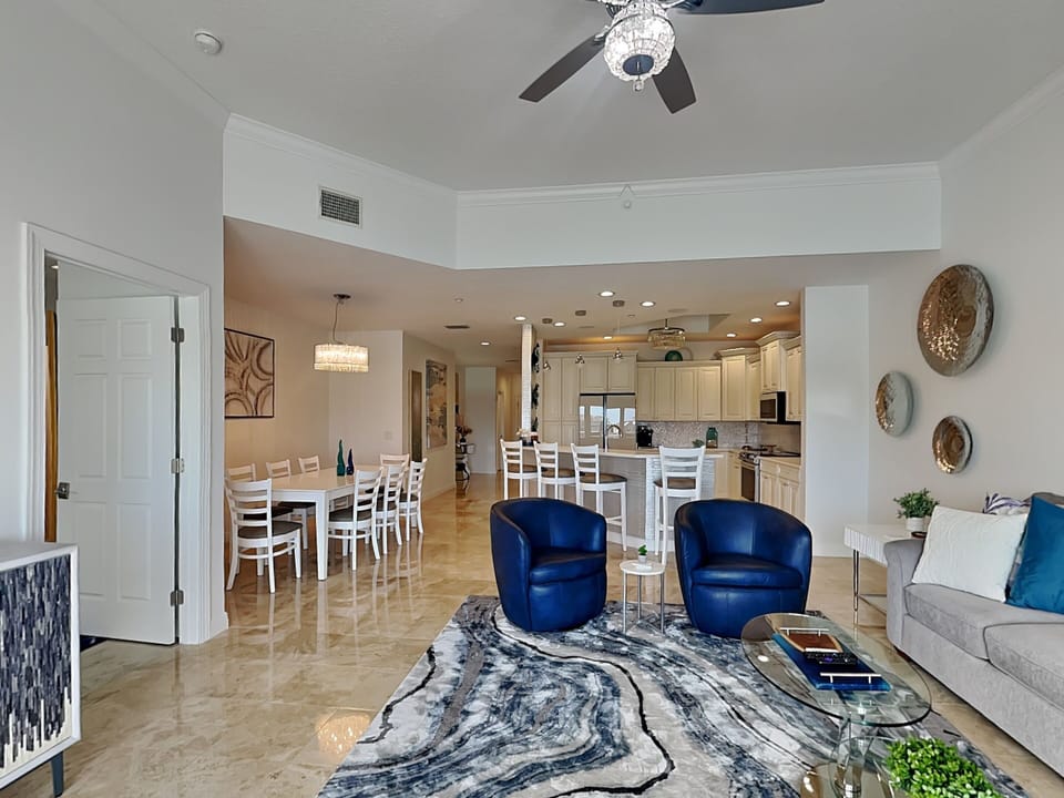 Open Concept Living Area
