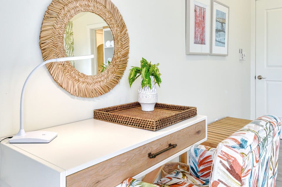 Workspace, perfect for those working remotely.