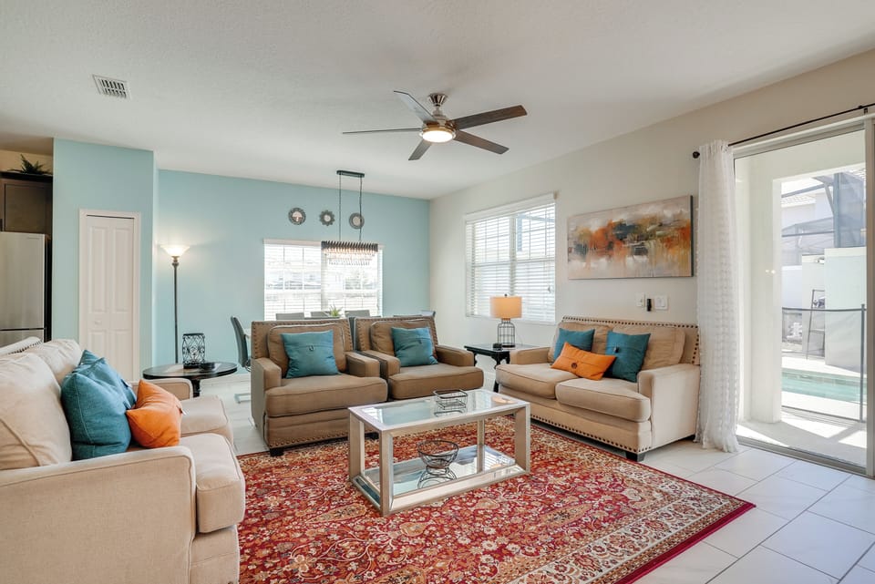 Kissimmee Vacation Rental | 5BR | 4BA | 2,168 Sq Ft | 2 Steps to Enter