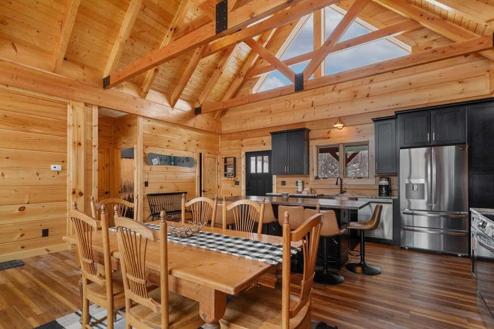 Spacious Kitchen and Dining Area