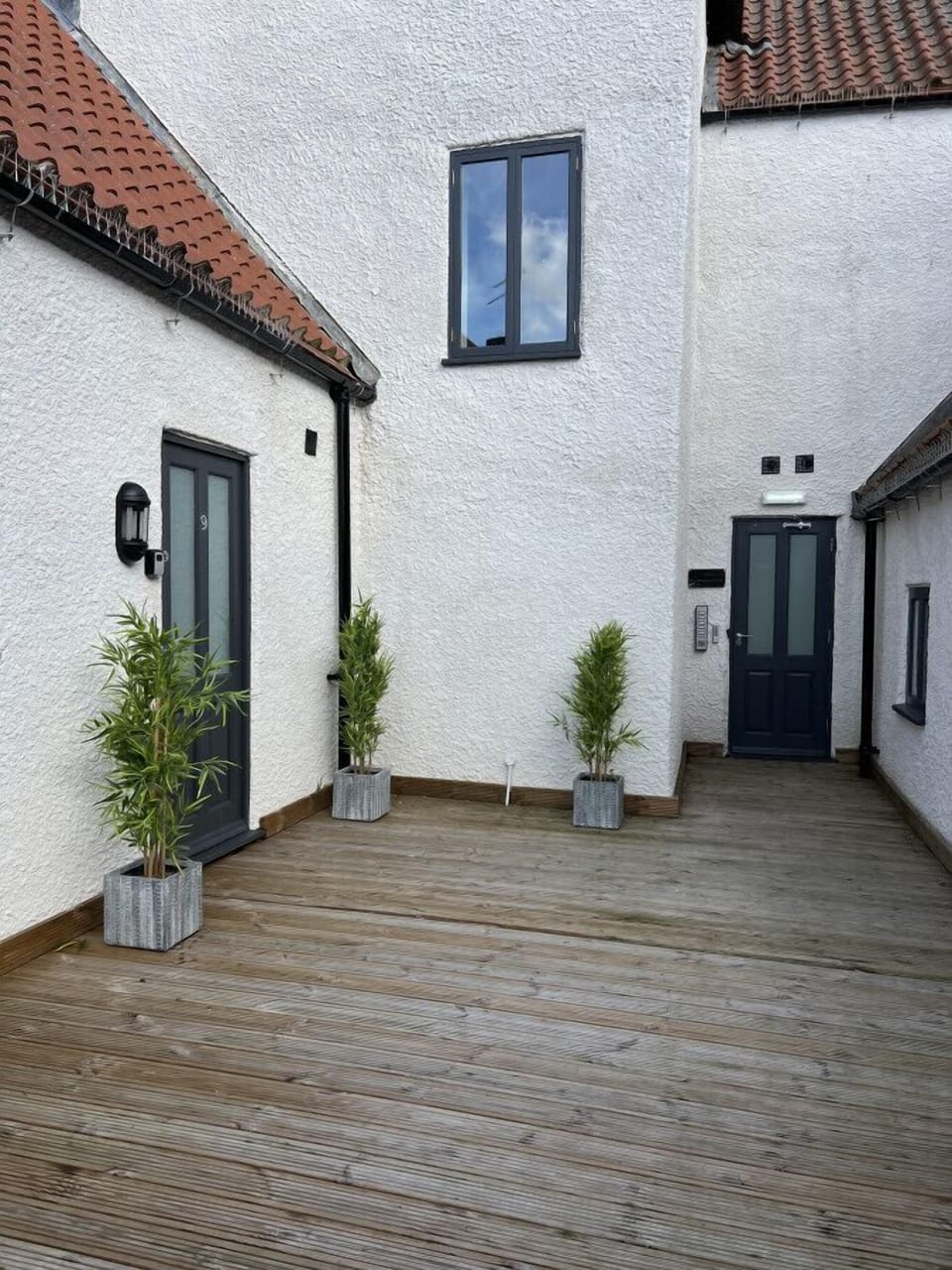 Rear of Property