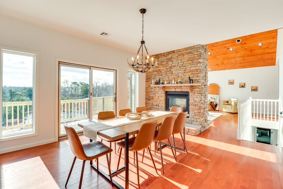 Dining Room | Upper Level | Open Floor Plan