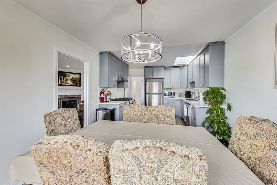 Kitchen as seen from dining.