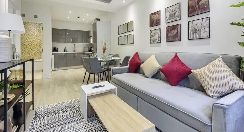 SMART TV AND SOFA BED AVAILABLE IN THE LIVING ROOM