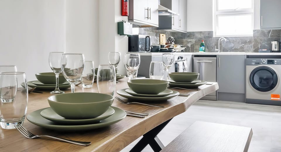 DINING TABLE AND CHAIRS