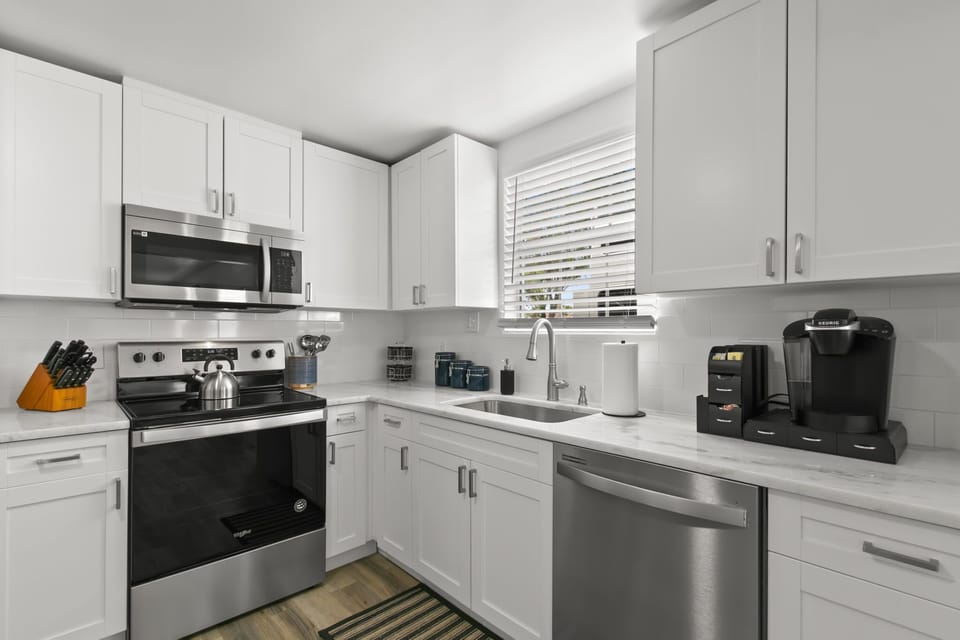 Recently Renovated with Stainless Steel Appliances