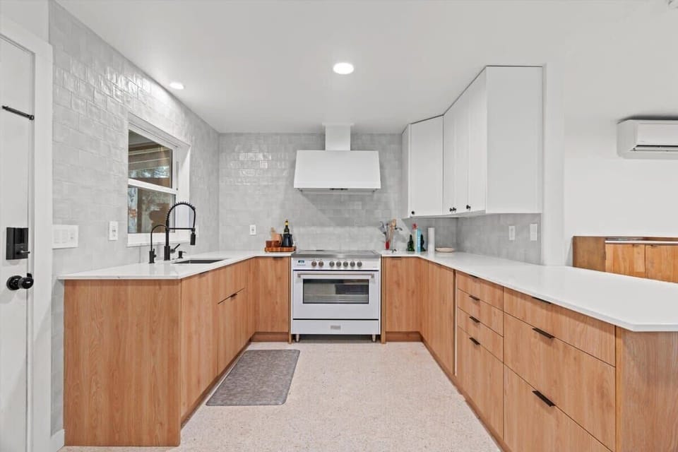 Plenty of counter space for easy meal prep
