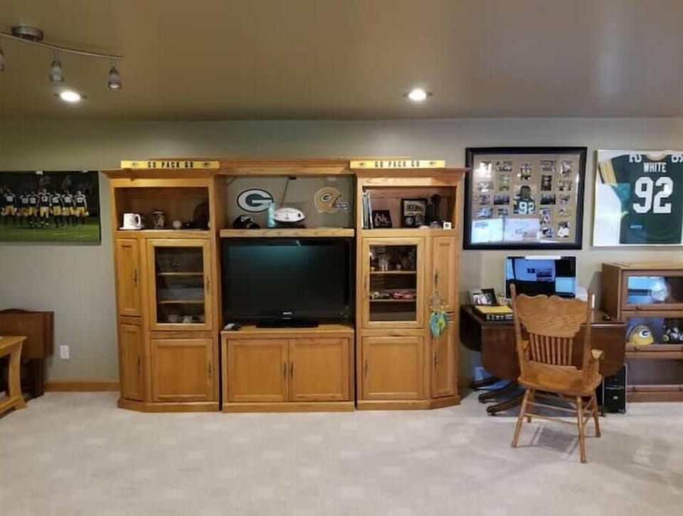 Entertainment Center in gathering space