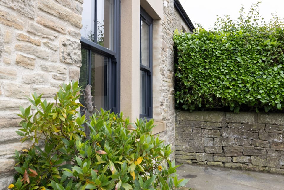 External views of the property