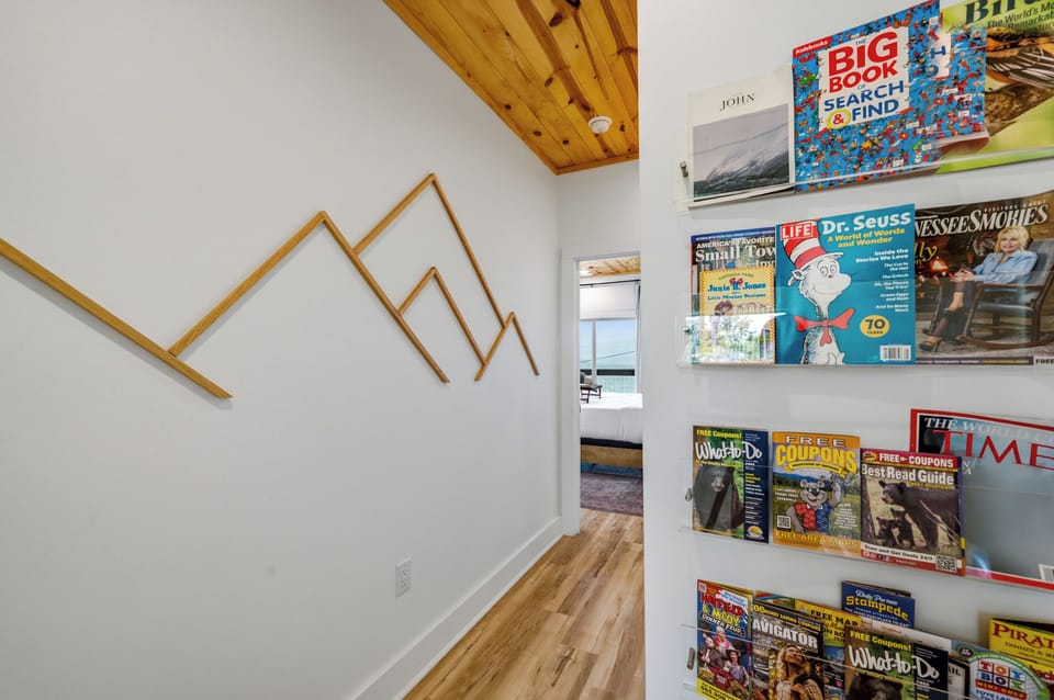 Magazine/Book Rack 2nd floor. 