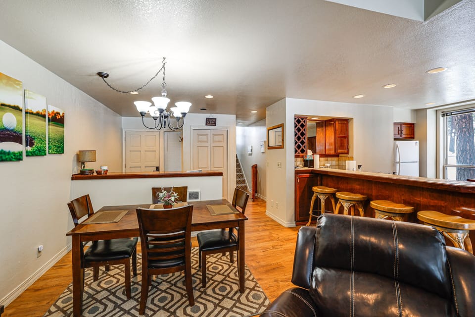 Dining Area | Dishware & Flatware Provided | 1st Floor
