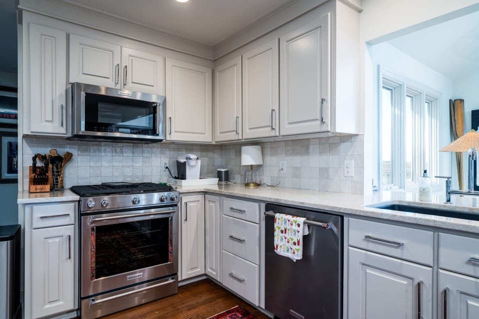 Stainless steel appliances