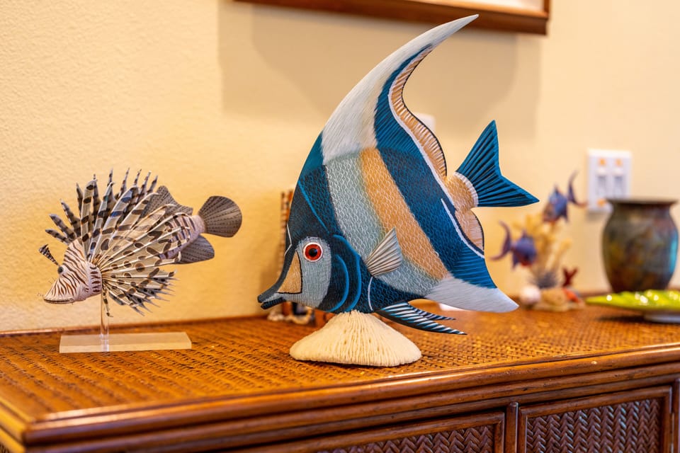 Island-inspired touches throughout the home bring the spirit of Hawai‘i into every detail.
