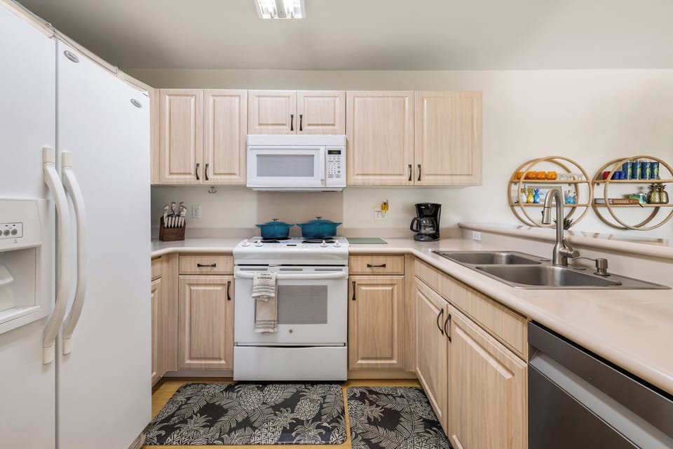 Your fully equipped kitchen awaits with everything you need to create memorable meals during your stay.