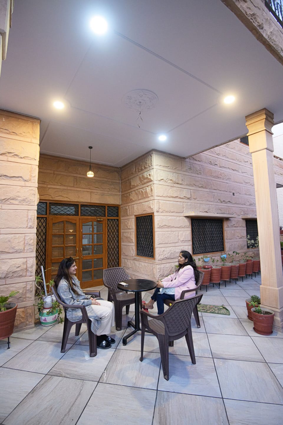 Outdoor dining