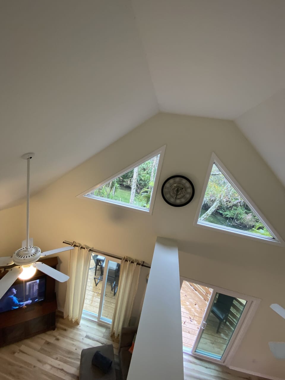 View   weeki wachee riverfrom upstairs looking from the loft