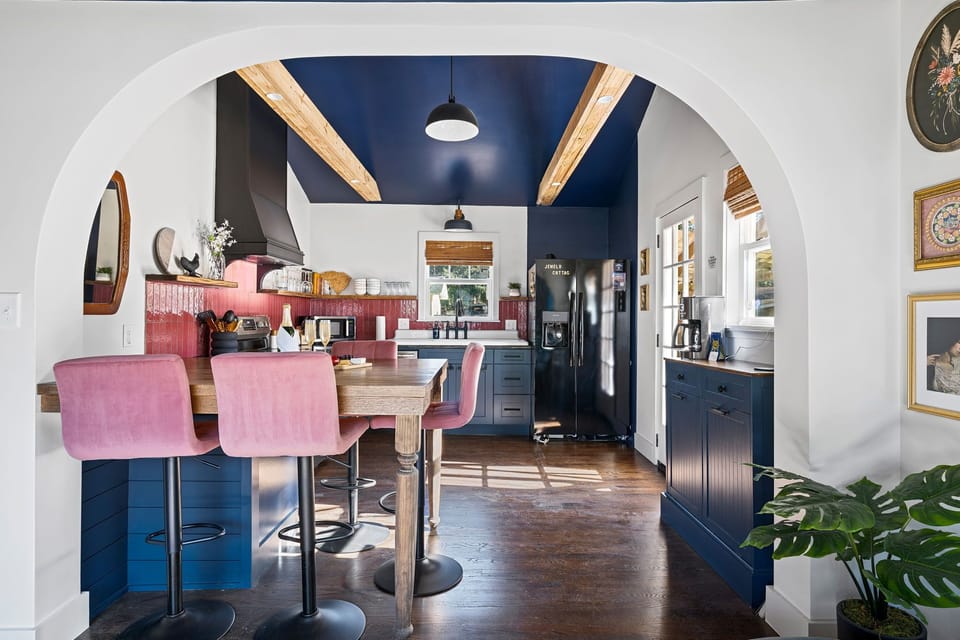 Open Concept Kitchen and Dining Room