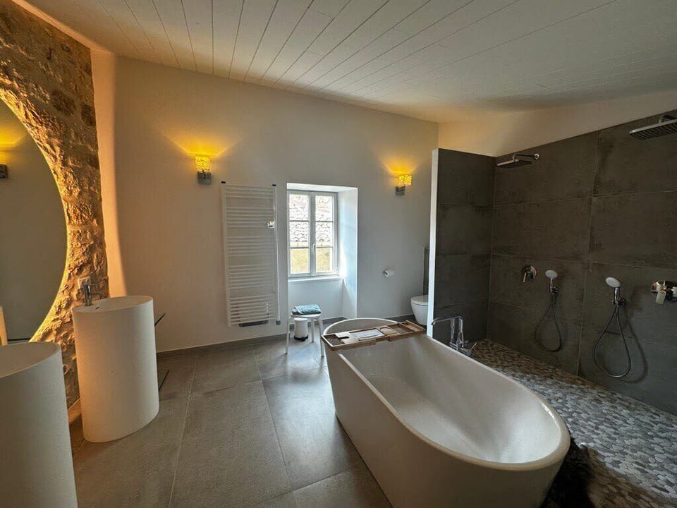 All modern bathrooms