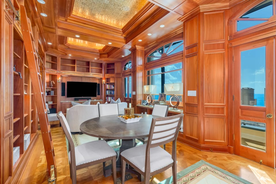 Library Dining Table and Great Office Space