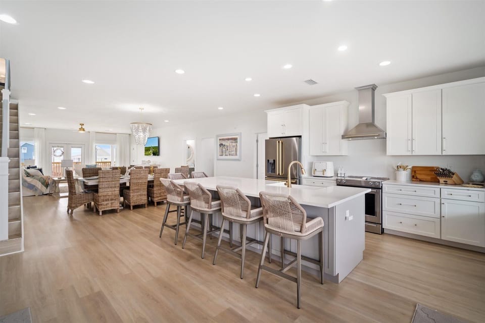 006 The Anchored Lighthouse Open Floor Plan Kitchen