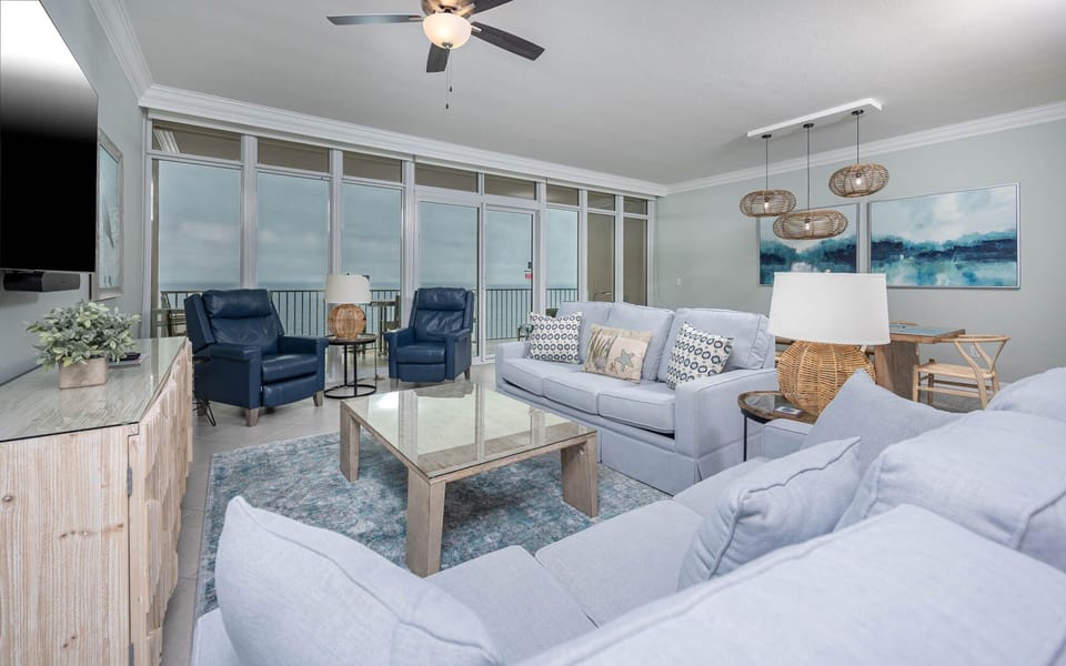 Phoenix Gulf Towers 2702, Tower One, Orange Beach, Alabama, beach front, 2 bedroom condominium on the top 27th floor