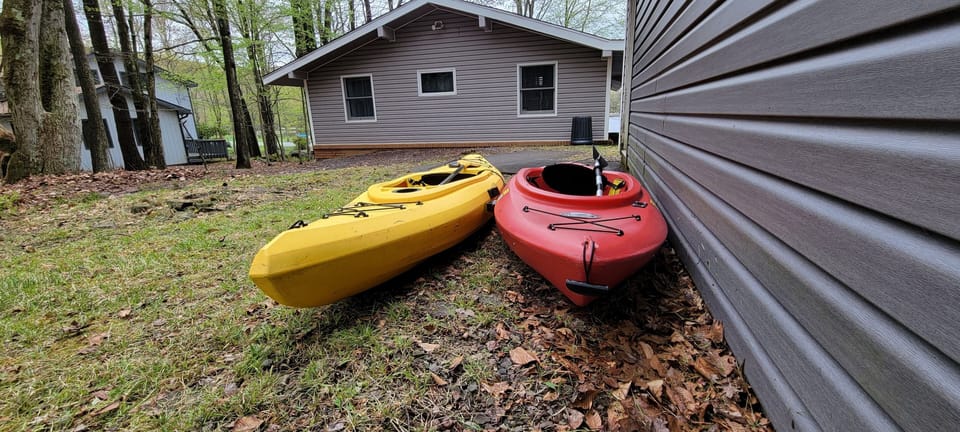 2 Kayaks to use during your stay