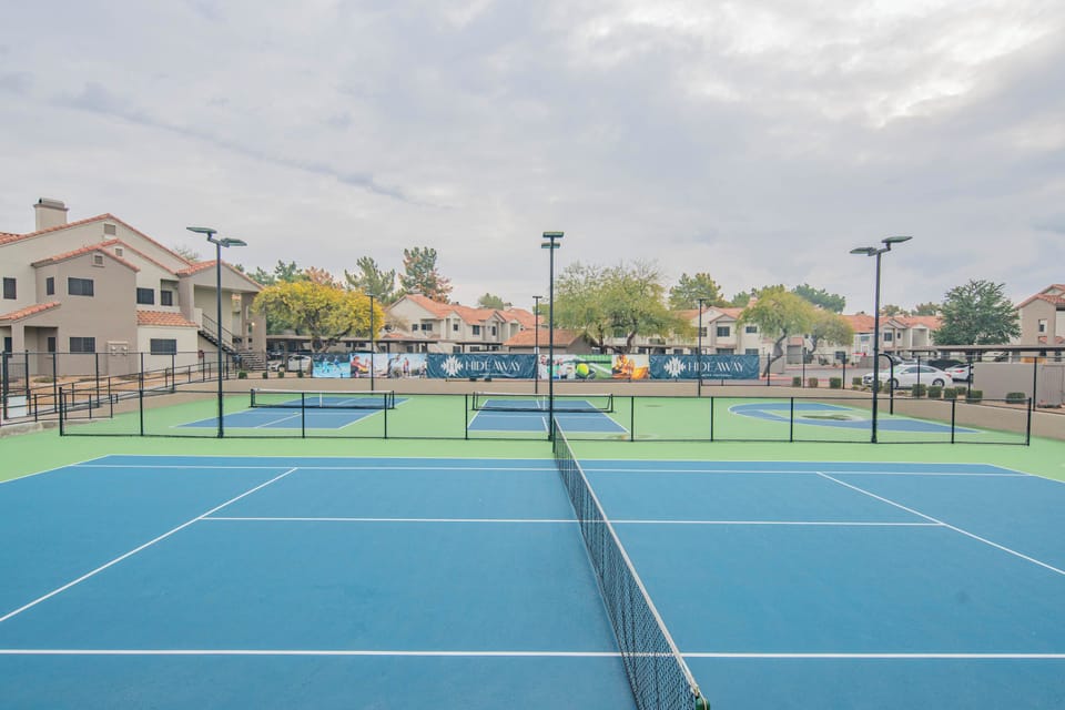 Play your best on our vibrant courts.