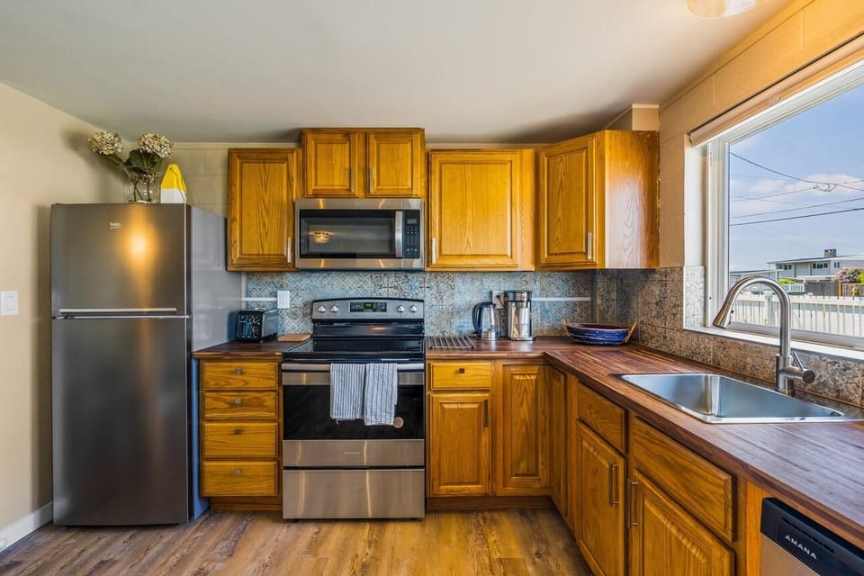 Well laid out kitchen