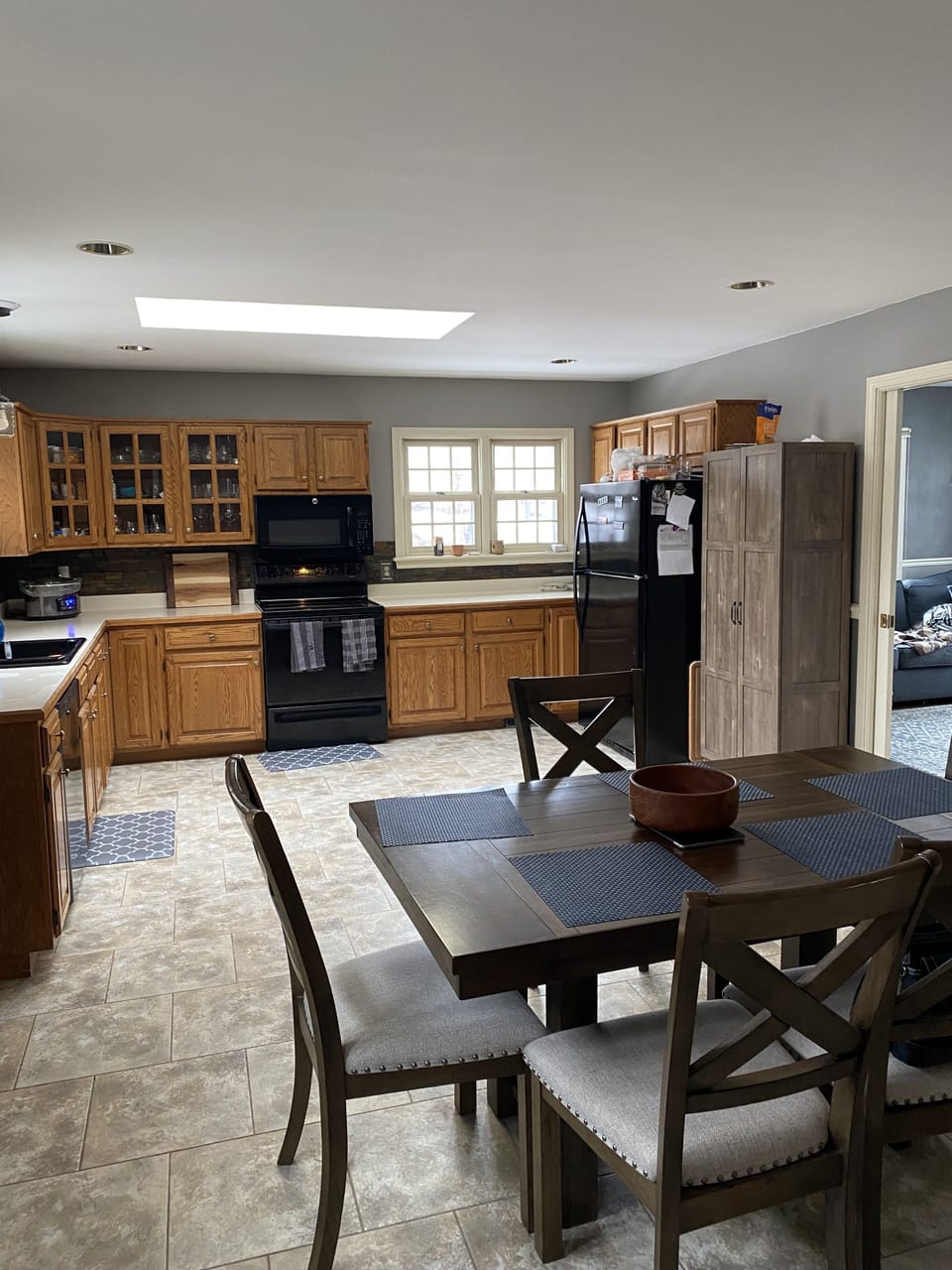 very large kitchen with all the cooking essentials you will need 