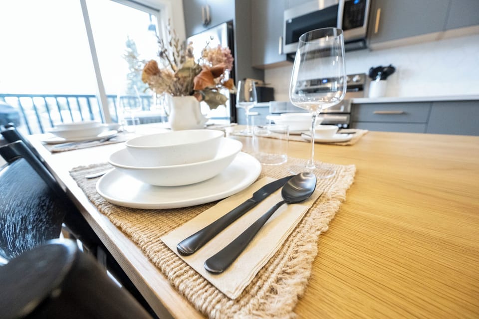 Stainless steel Fable utensils.
