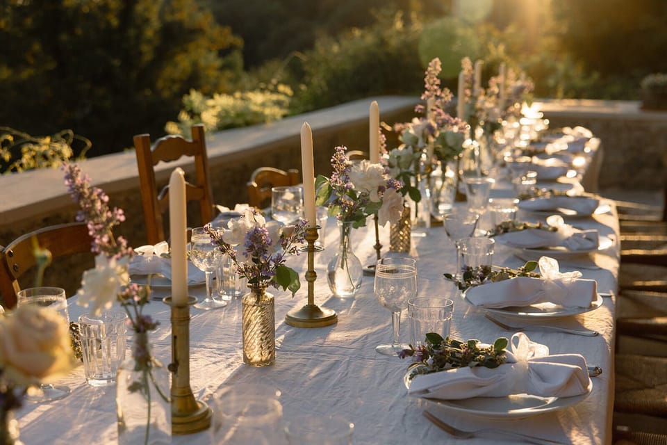 Dinner on the terrace