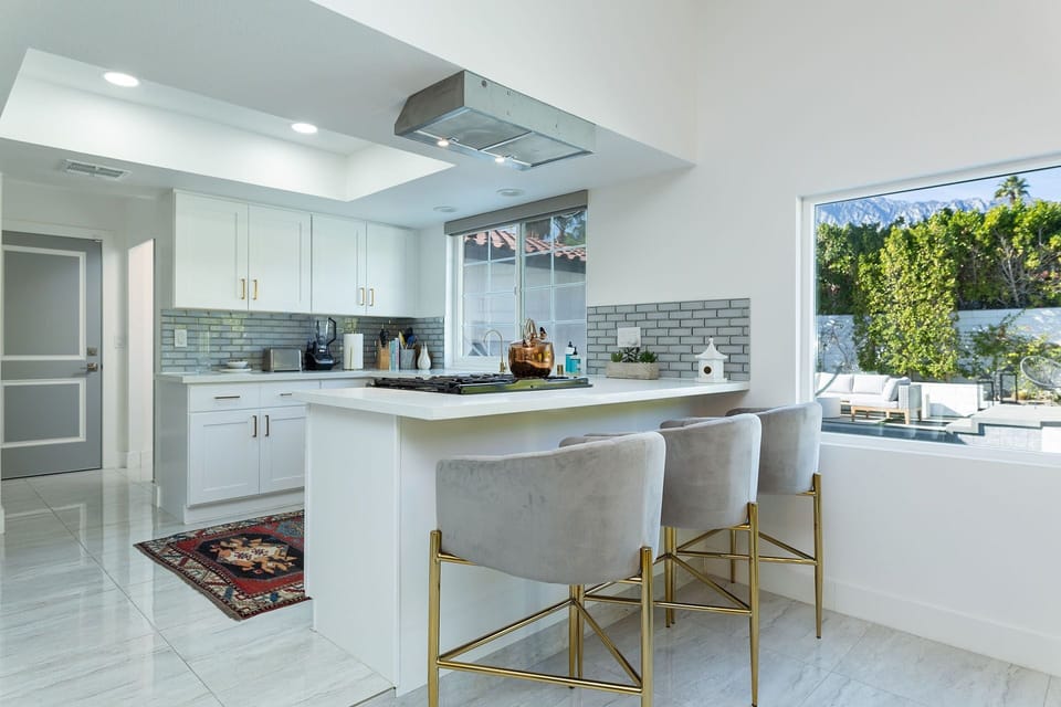 Fully stocked kitchen