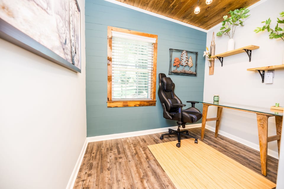 Dedicated office room.