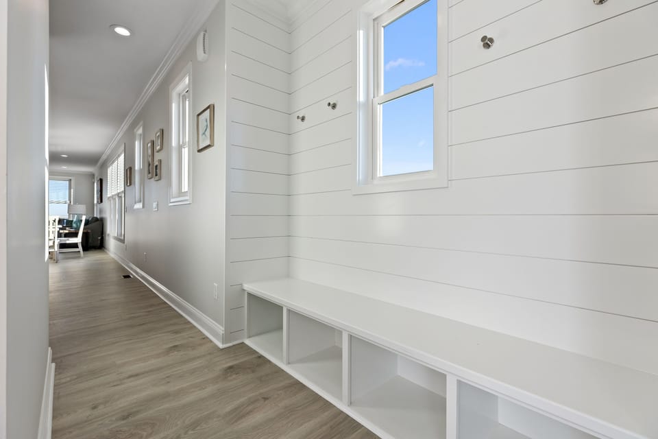 Drop zone inside the front door