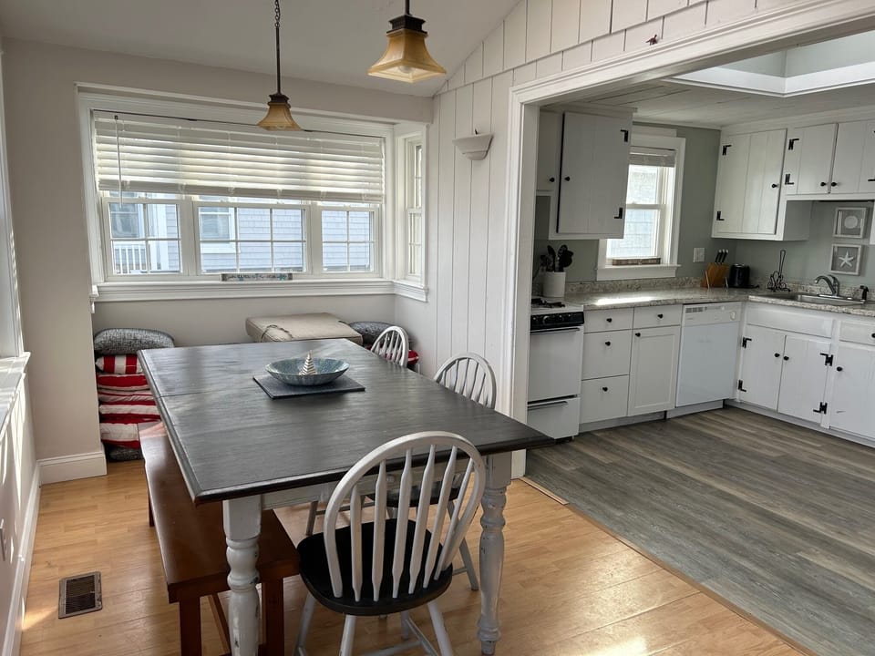 Kitchen and dining.