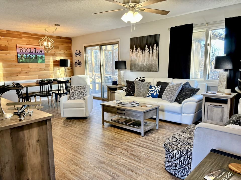 Beautifully furnished living area