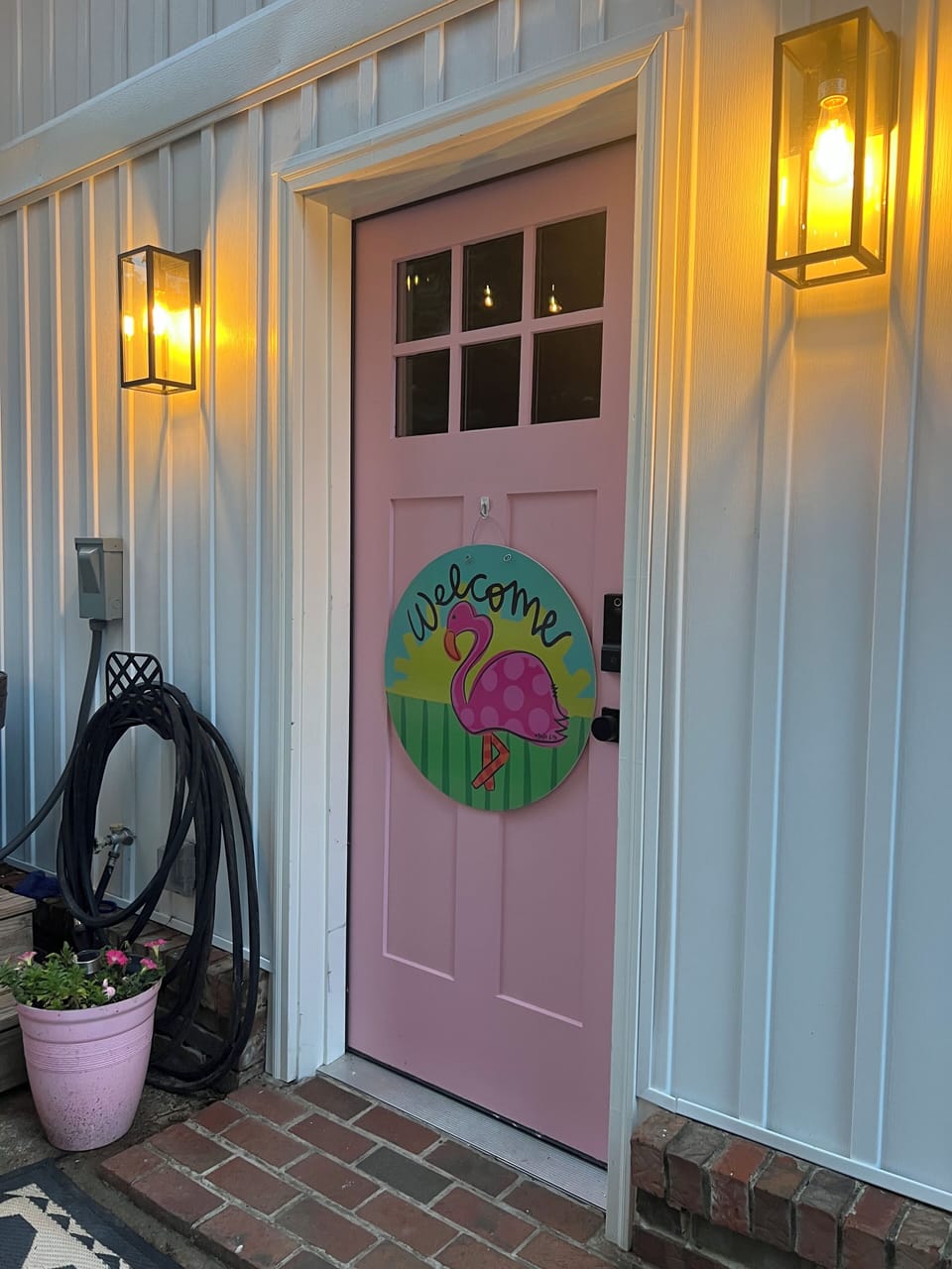 Back door  (entrance)