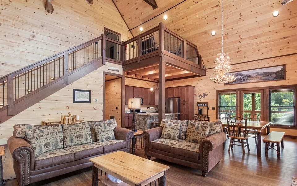 Misty Shadows' cozy living area