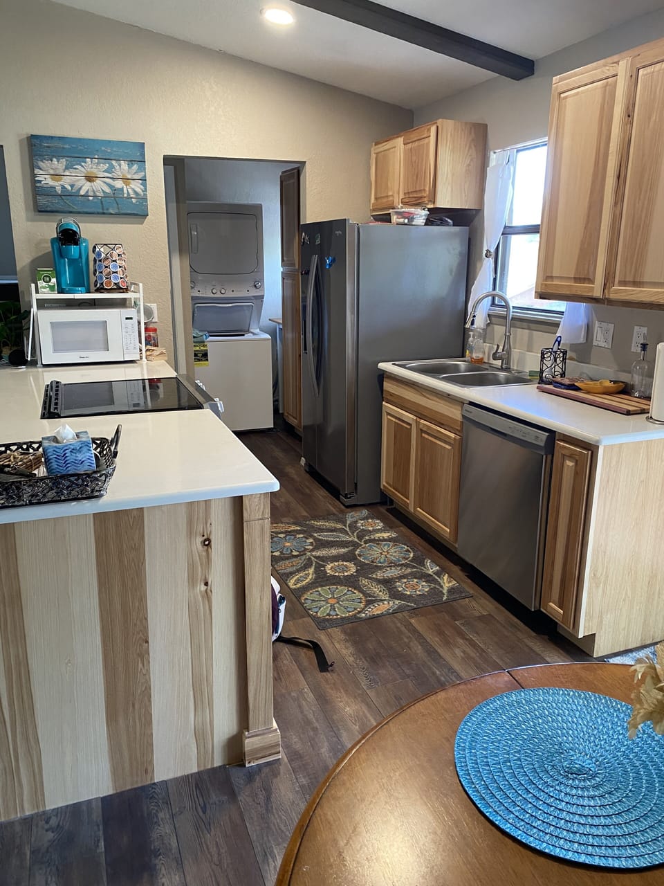 Newly remodeled kitchen