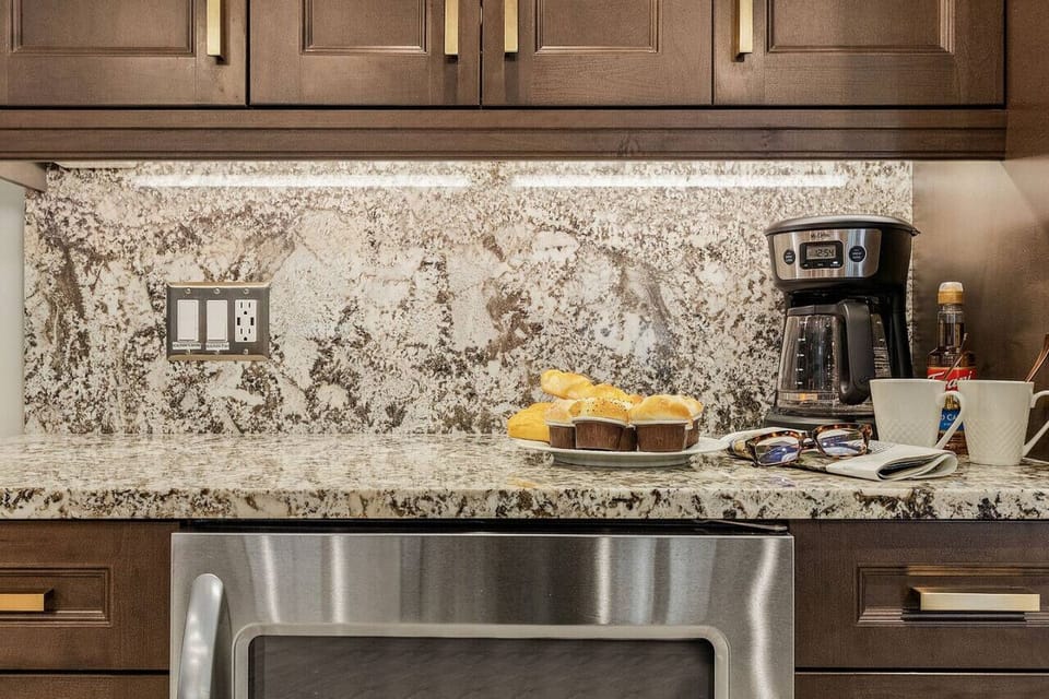 A coffee station for your favorite cup of joe!