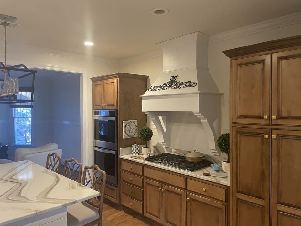 Newly remodeled kitchen